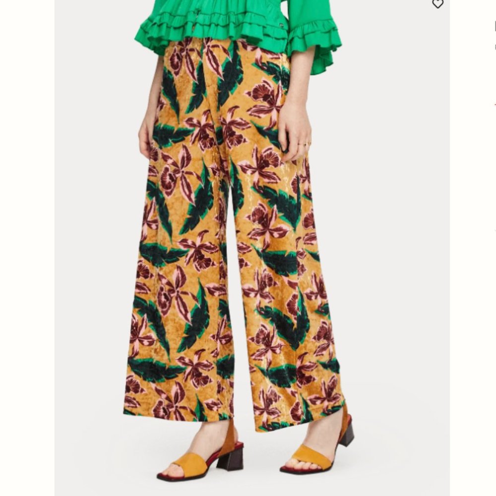 Scotch and Soda Velvet Hawaiian Pants — size L